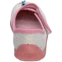 Fischer : Chaussures de marque, modèle Melly, chaussures pour enfants, modèle pour filles, chaussons, couleur rose, pour un usage quotidien