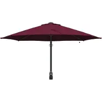 vidaXL Parasol de jardin noir 248 x 248 x 148 cm
