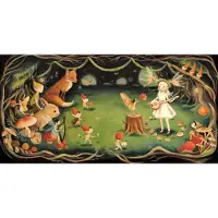 New York Puzzle Company Puzzle Pièces XXL - Dream World - Elven Dream - 51 à 99 pièces