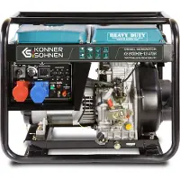 Könner&Sohnen Groupe électrogène Könner&Söhnen Diesel KS 8100HDE-1/3 ATSR EUROV Générateur d'électricité