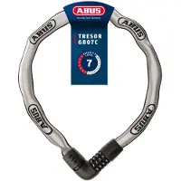 ABUS Tresor 6807c/110 Chain Lock Argenté 110 cm