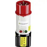 Gossen metrawatt Gossen Adaptateur de courant triphasé 5 pôles 16A A3-16 avec poignée tournante GTZ3602000R0001