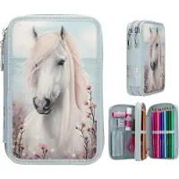 Miss Melody Pencil Case Bleu Homme