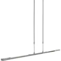 Steinhauer Lampe à suspension LED Zelena gris