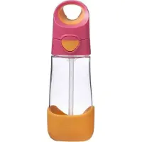 B.Box Bottle with Straw bouteille avec paille Strawberry Shake 1 pcs