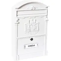 Arregui Residencia Mailbox Clair 26 x 9 x 42 cm