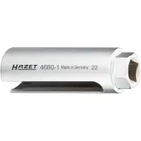 Hazet Douille "4680-1" 1/2", clé à main SW : 22 mm, longueur