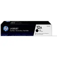 HP 12A 2-pack Black Original LaserJet Toner Cartridges Cartouche de toner 2 pièce(s)