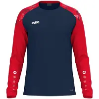 Jako T-shirt à manches longues Sonic bleu marine/rouge 128