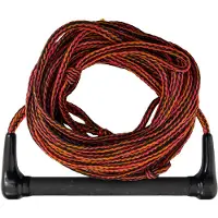 Jobe Transfer Ski Combo Red/Black/Orange Corde avec poignée