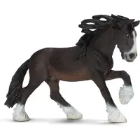 Schleich - Figurines animales, Étalon Shire ; 13734