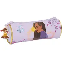 Big Buy Cooking Trousse scolaire cylindrique Wish Lila 20 x 7 x 7 cm