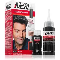 Just for men Color Kit préparation colorante cheveux pour homme teinte H-55 Real Black 1 pcs