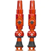 Muc Off Valves pour Tubeless, Big Bore Lite - orange - 30 mm