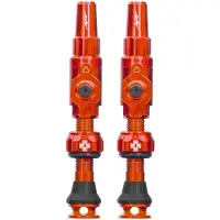 Muc Off Valves pour Tubeless, Big Bore Lite - orange - 35 mm