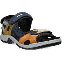 Ecco Sandales de randonnée 'Offroad' bleu marine / orange foncé
