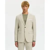 Selected Coupe Slim Blazer À Simple Boutonnage Homme Blanc 56