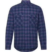 Helly Hansen Lokka Organic Flannel Long Sleeve Shirt Bleu L Homme