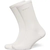 BOSS Lot de deux paires de chaussettes mi-mollet avec détails logotés