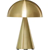 Hubsch Luminaire Extérieur , Mush, dimmable, Or / laiton, Salon / séjour, Métal, Design