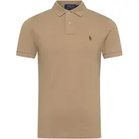 Ralph Lauren pour homme. 710680784532 Le polo piqué beige iconique (XXL), Casuel, Coton, Manche courte