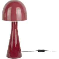 Leitmotiv - Lampe de table Bombin - Rose foncé - Ø20cm Lampe de table - Lampe de chevet, salon, chambre à coucher