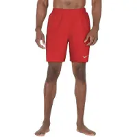 Nike Hommes, Short de bain, Essential Badeshorts für Herren, Rouge, (XXL)