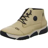 Rieker Bottines à lacets beige foncé / noir