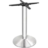 Bolero Base de table chromée - hauteur 43 cm