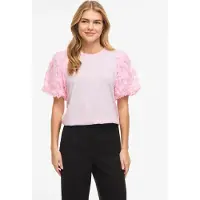 Vila T-shirt 'Vonesca' rose