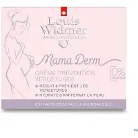 Louis Widmer MamaDerm Crème Prévention Vergetures sans parfum 250 ml Crème
