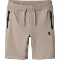 Name it Pantalon 'NKMVimo' beige foncé / noir