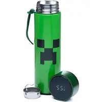 Puckator Minecraft Creeper Thermos Bottle 450ml Clair