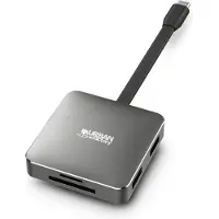 Urban Factory Mini station USB Type-C Hubee Light TCM05UF 100W Gris sidéral