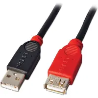 Lindy Usb 2.0 Usb Extension Cable 5 M Argenté