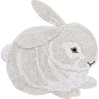 Lorena Canals Tapis lapin 130x135cm
