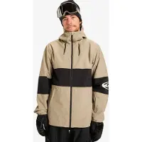 Quiksilver High In The Hood Jacket Beige M Homme
