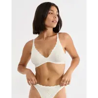 Sloggi Soutien-gorge ' Blue ZERO Feel Bliss THE UP ' blanc