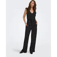 ONLY Combinaison 'ONLTina' noir / blanc