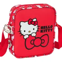 Hello Kitty Sac à bandoulière Iconic rouge 16 x 18 x 4 cm