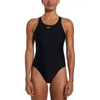 Nike Solid Swimsuit Noir US 30 Femme