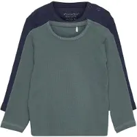 Minymo T-Shirt marine / bleu-gris