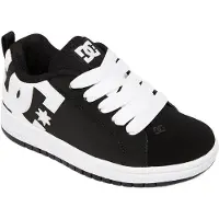 Dc-shoes Chaussures - Graphisme judiciaire - Noir/Blanc - - 35 - Chaussures