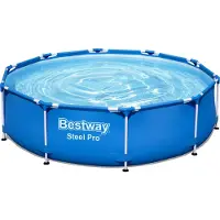 Bestway Piscine Steel Pro, 56679, filtration a cartouche, 305x76 cm