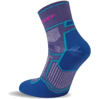 Hilly Socks Twin Skin Short Socks Bleu,Violet EU 43-46
