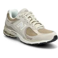 New Balance unisex. U2002RV1 Chaussures en cuir 2002R beiges (40.5), Plat, Lacets, Casuel