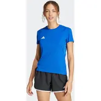 Adidas Adizero Essentials Short Sleeve T-shirt Bleu 2XL / Regular Femme