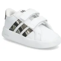 Adidas Grand Court 3.0 Infant Trainers Blanc EU 24 Enfants