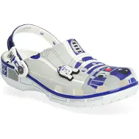 Crocs Sabots 'Star Wars' bleu foncé / gris clair / rouge / blanc