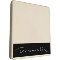 Dommelin Drap-housse Surmatelas Dommelin 5-9 cm Beige (Percale 200TC)-160 x 220 cm